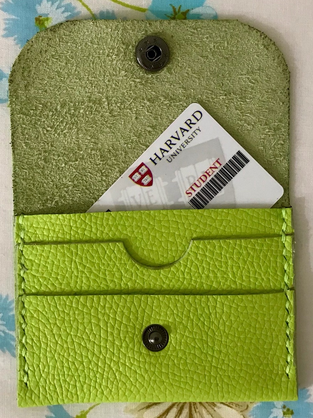 Handmade Genuine Leather Card Holder Wallet Cardholder
